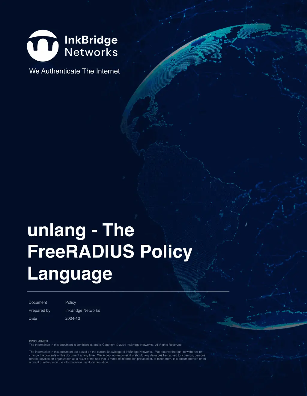 unlang - The FreeRADIUS Policy Language